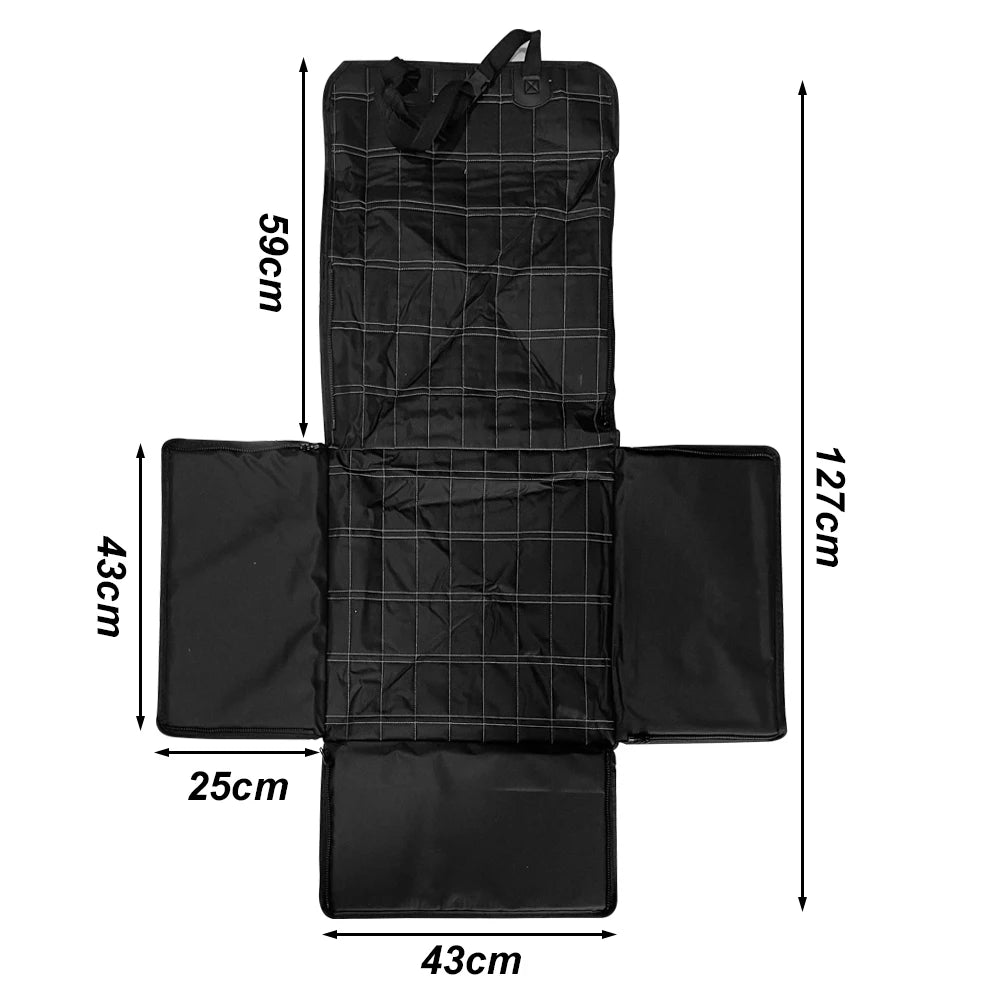 Waterproof Pet Carrier & Car Seat Cover | Foldable Travel Hammock for Dogs & Cats